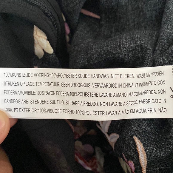 Forever 21 Floral Maxi Skort Romper Dress - Picture 6 of 7